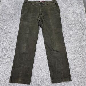 Marlboro Classics Men’s Chino Pants Green Straight Leg EU 54 (fits 36x31) Rugged